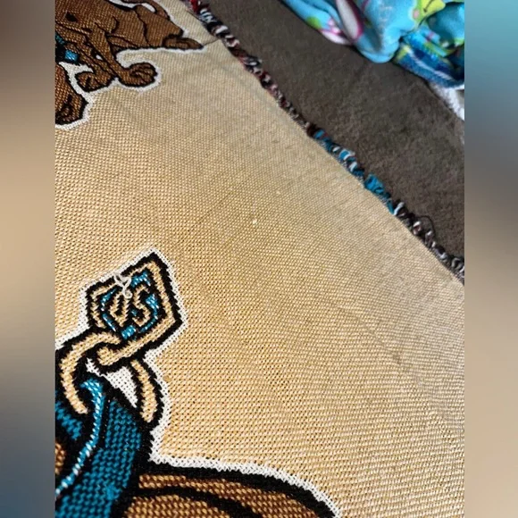 Vintage 1999 The Northwest Company x Cartoon Network Scooby Doo Throw Blanket! - Picture 9 of 9